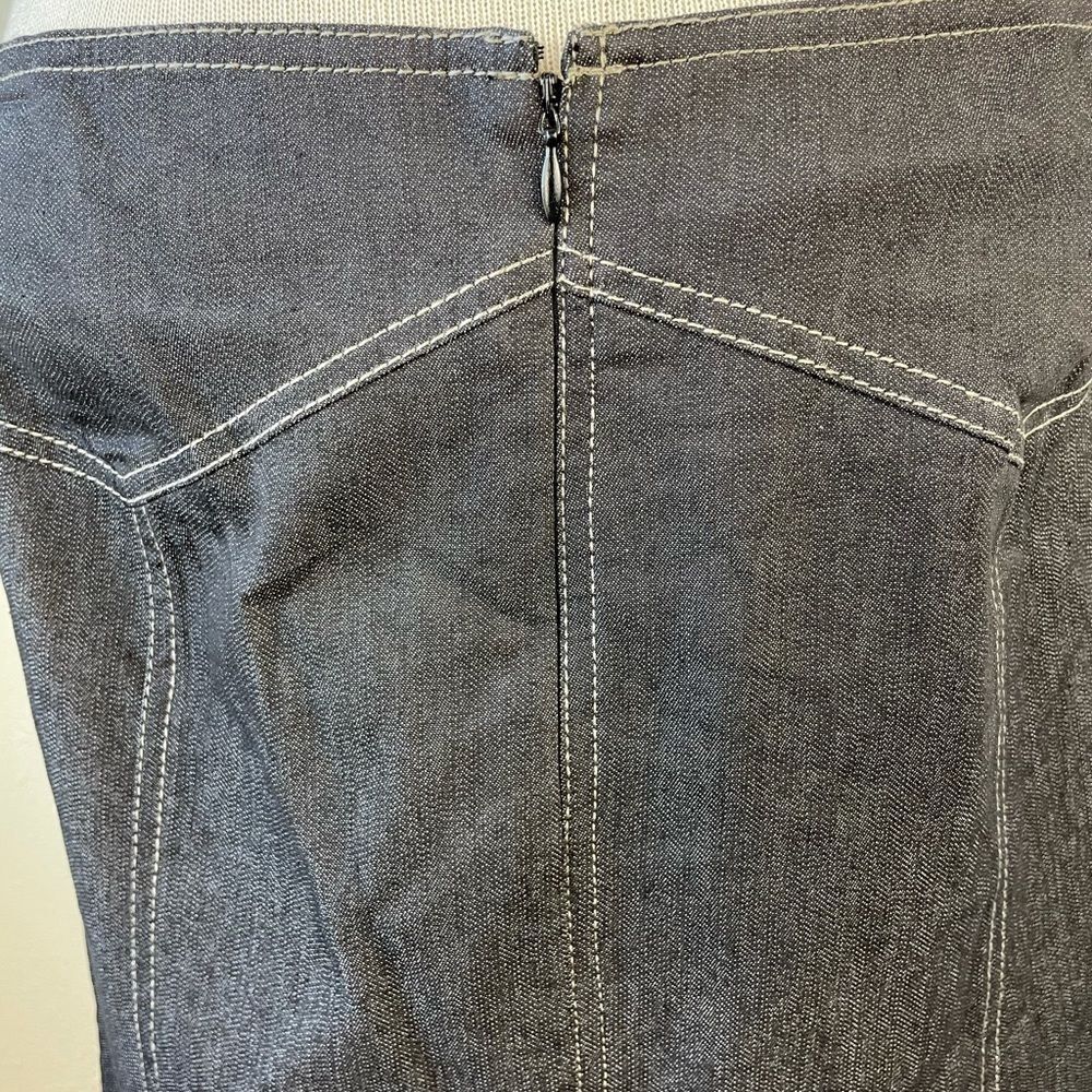 NWT Bandolino Matching Denim Jacket & Midi Skirt - Picture 14 of 16